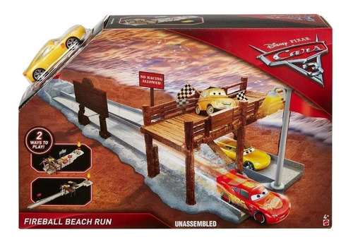 Disney Cars 3 Pista Cruz Ramirez Fireball Beach Orig. Mattel