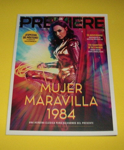 Gal Gadot Revista Cine Premiere Mujer Maravilla Wonder Woman