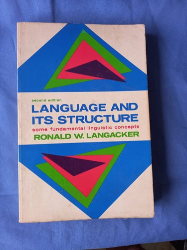 Book C - Language And Its Structure - Ronald W Langacker