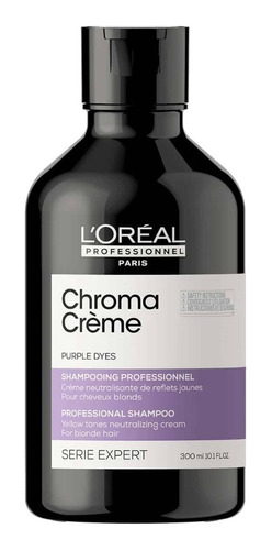 Shampoo Loreal Pro Chroma Creme Morado Cabello Rubio 300ml