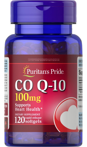 Coenzima Co Q-10 100 Mg Antioxidant - Unidad a $683