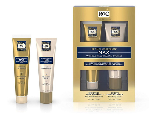 Roc Retinol Correxion Max Sistema De Cuidado Piel Arrugas