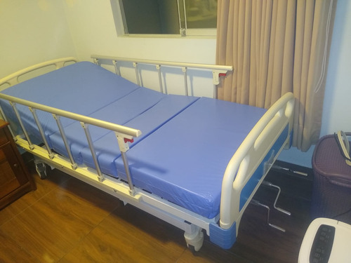 Cama Clínica Importada 3 Manivelas Con Colchón (Usado)