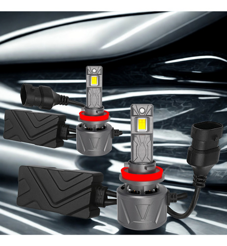 Foco Led Faro H11 6500k 16000lm - F12-h11