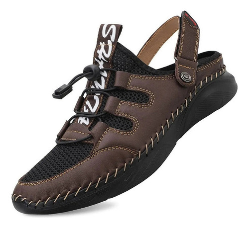 Sandalias For Hombre Con Soporte De Arco Fascitis Plantar Y