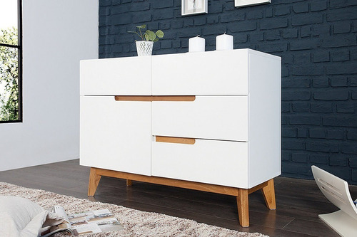 Imagen 3 de 6 de Mueble Aparador O Bifet En Madera Lacada Ref: Bifrost