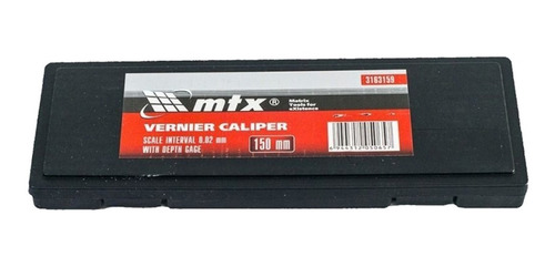 Kit 03 Paquimetro Universal Metalico 150mm + Case Mtx