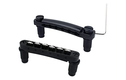 Puente Tune-o-matic Y Cordal Stop Bar De Repuesto Compatible