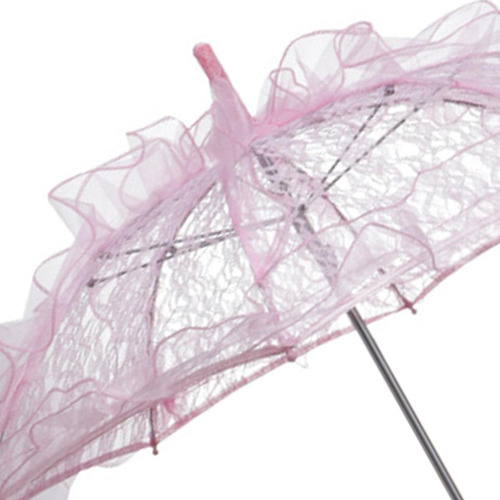 Sombrilla De Encaje Con Flores Para Bodas Y Bodas Para Mujer