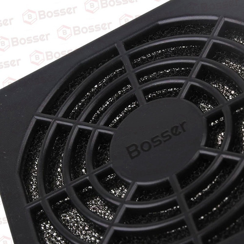 Reja Plastica C/ Filtro Bosser Para Cooler 3 PuLG 80x80mm