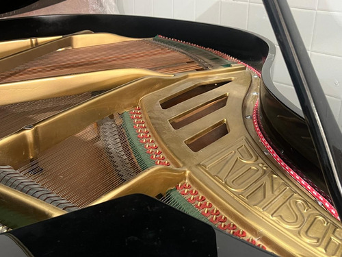 Piano De Cauda Acústico Alemão Ronisch Black Piano Preto (Usado)