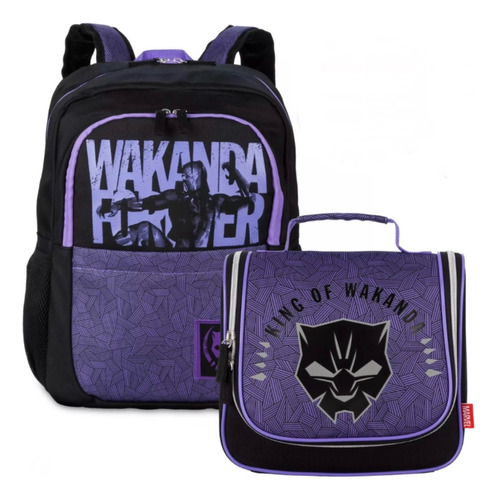 Pantera Negra Set De Mochila Y Lonchera 2022 Disney Store