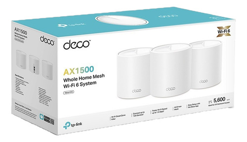 Deco X10 3 Pack Tp-link Mesh Sistema Wifi 6 Ax1500