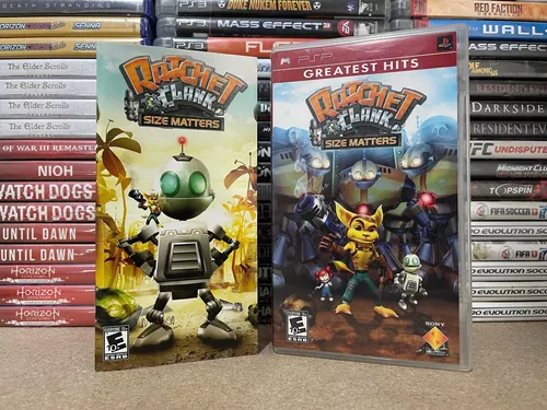 Jogo Ratchet Clank Size Matters - PSP Seminovo - SL Shop - A