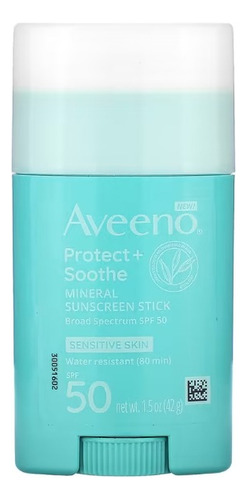 Aveeno, Protector Solar En Barra Protect + Soothe, Fps 50