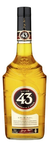 Licor 43 Creme Original. Garrafa De 1 Litro. Imediato