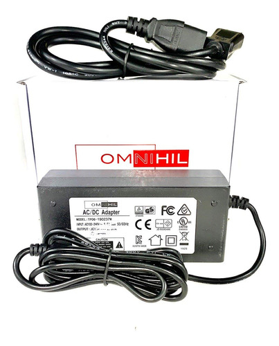 [ul Listado] Omnihil Adaptador Ac/dc De 8 Pies De Largo Comp