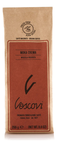 V Vescovi Moka Crema | Espresso Italiano Molido Prémium | .