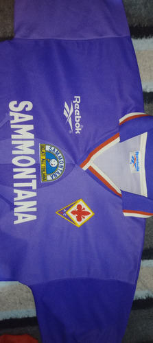 Camiseta Fiorentina Reebok 1995/1996 Batistuta (Usado)