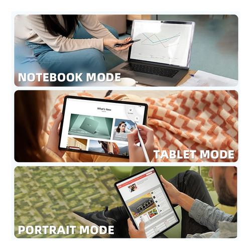 Mini Laptop Zwying 2 En 1: Pantalla Táctil 2k Fhd De