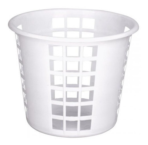 Cesta De Ropa Blanca Vaniplas Plastica