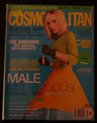 Madonna Revista Cosmopolitan Enero 2002 Australia