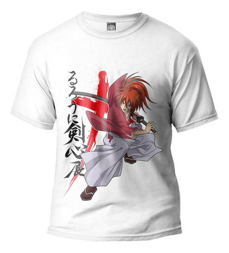 Playera Samurai X Rurouni Kenshin Battosai