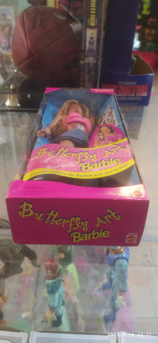 Mattel Barbie, Butterfly Tattoo Art Barbie (Usado)
