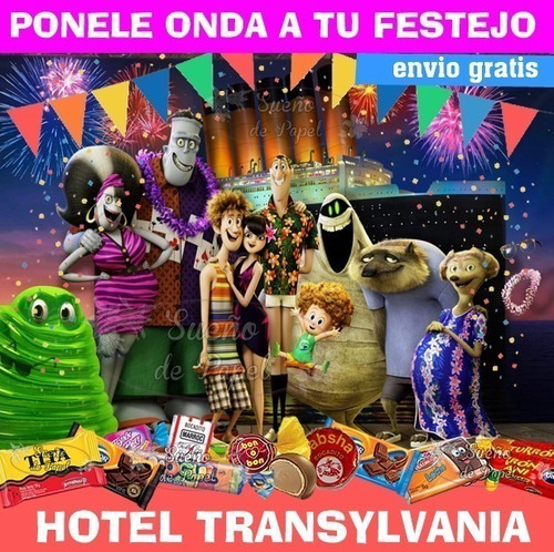 Kit Imprimible Hotel Transylvania 3 Editable