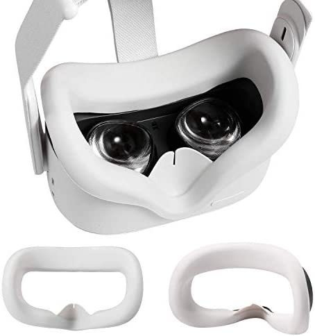 Cubierta Yocaya Vr De Silicona 2 Pack Para Oculus Quest 2 Fa