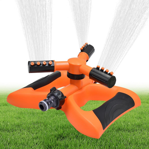 Aspersor Automático Oscilante Para Riego De Jardín 360 Grado