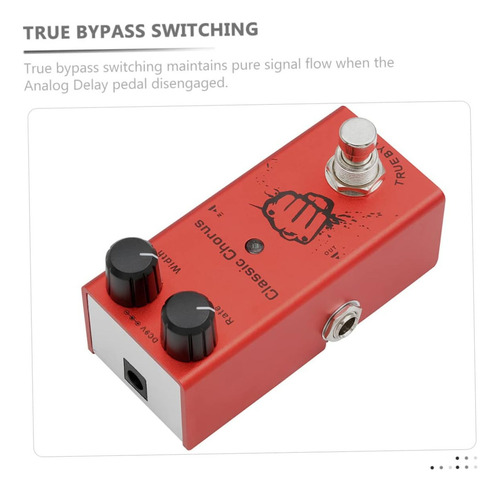 . Pedal Delay Tap Tempo De Efectos De Guitarra For