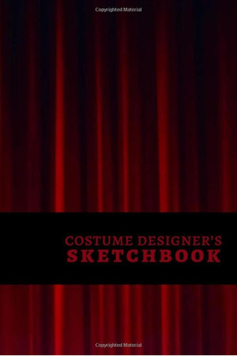 Libro: Costume Designers Sketchbook: Wardrobe Stylist Kit E