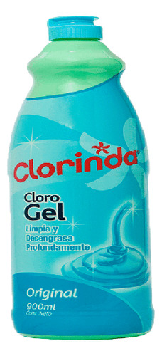 Cloro Gel Clorinda Regular  900ml  (4uni)super