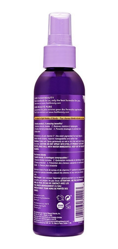 Imagen 2 de 7 de Hask Blonde Care Spray Reparador 5 En 1 175ml