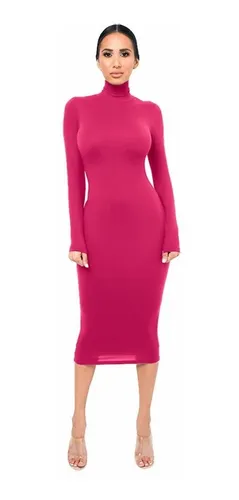 Vestidos debajo de la rodilla pegados outlet
