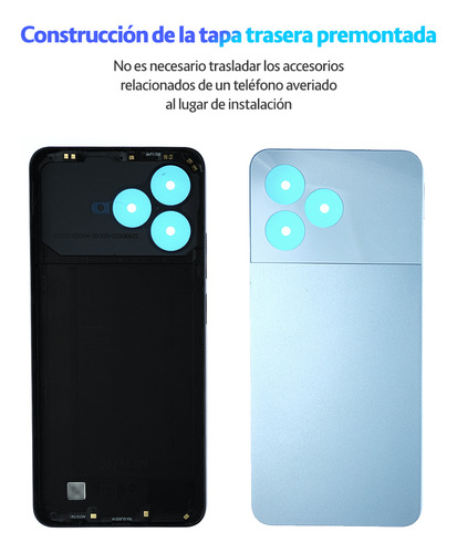 Tapa Trasera Carcasa Para Realme Note 50 Rmx3834