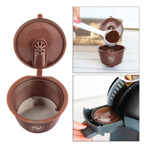Cápsula De Café Recargable Para Nescafe, Cápsula De