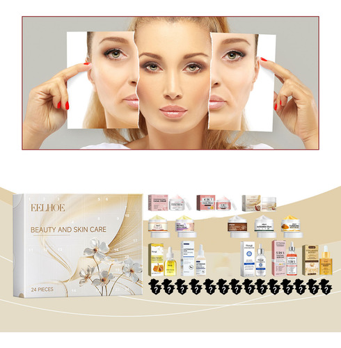 Set De Regalo N Con 24 Compartimentos Para Belleza Y Cuidado