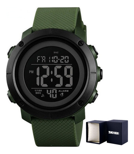 Reloj Electrónico Luminoso Con Cronógrafo Skmei Para Hombre