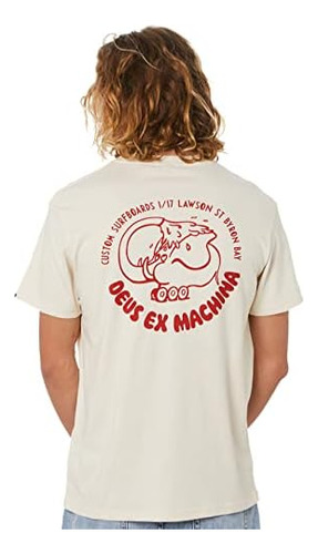Deus Ex Machina Camiseta Doolittle Blanco Sucio Xl