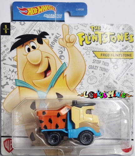 Hot Wheels Fred Flintstone Wb The Flintstones Character Cars
