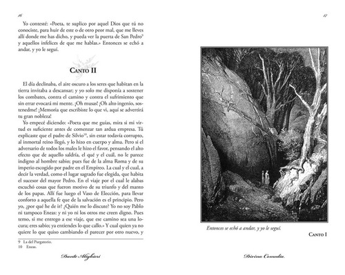 Imagen 8 de 10 de Divina Comedia (t.dura Sobrecubierta Ilustrado) / Alighieri