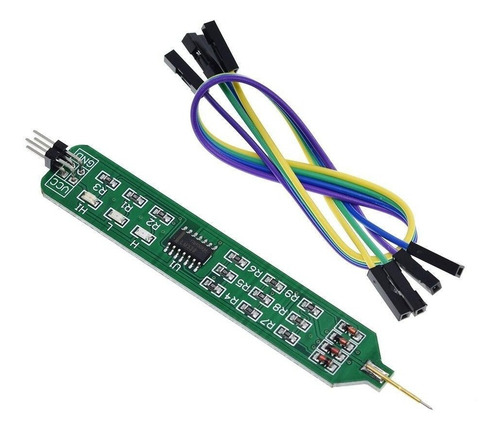 Imagen 8 de 8 de Punta Lógica Digital Probador Circuito Ttl/cmos Arduino