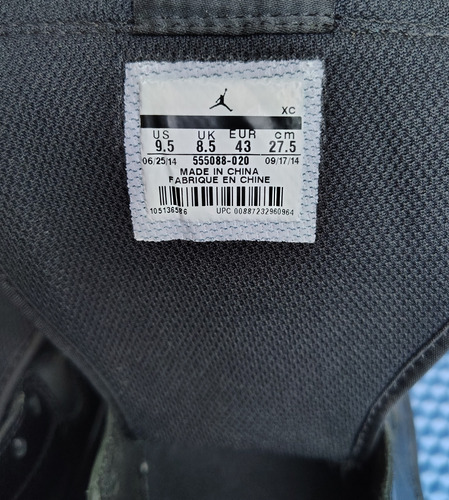 Air Jordan 1 Retro Gum Bottom 555088-020 (Usado)