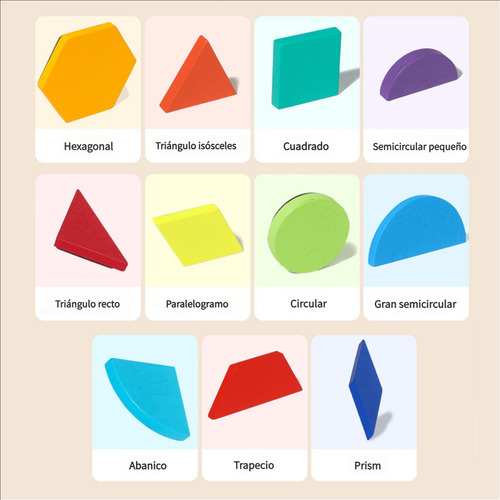 288pcs Rompecabezas Juguete Magnético De Forma Geométricas Amarillo