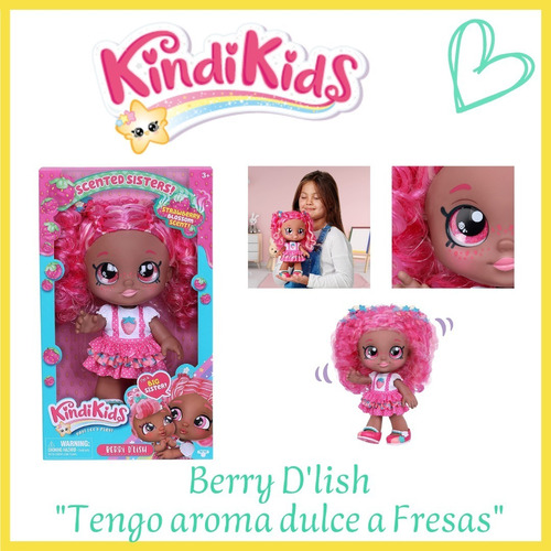 Muñecas Kindi Kids Originales Berri D'lish