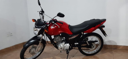 Honda Cg 125i Fan 2016 Vermelha