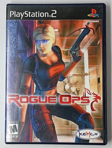 Rogue Ops Playstation Ps2 Rtrmx Vj