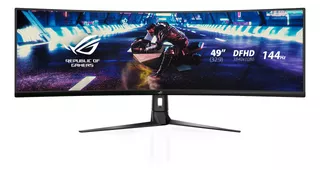 Monitor gamer curvo Asus ROG Strix XG49VQ LCD 49" negro 100V/240V